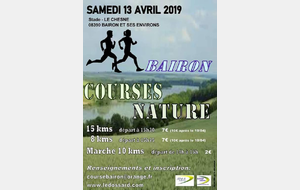 Course nature de Bairon 