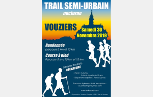 Trail semi urbain nocture de Vouziers