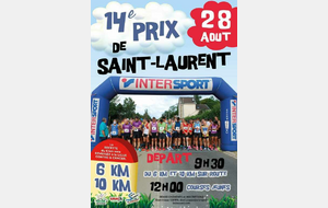 Course pédestre St laurent